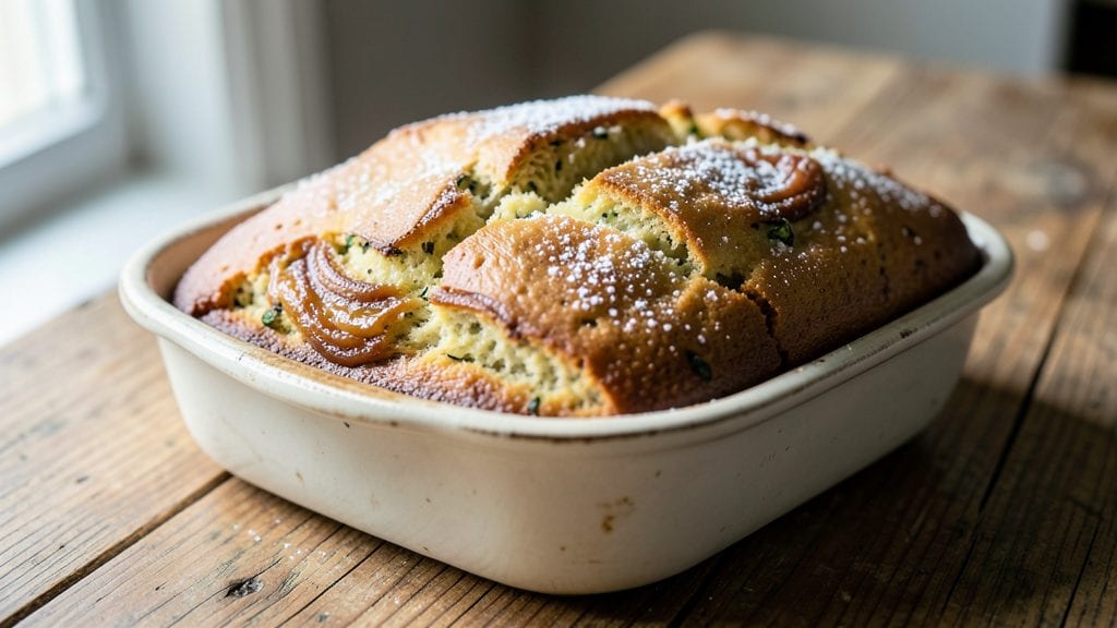 Alton Brown's Zucchini Bread Recipe: Moist Crumb With Warm Vanilla-Cinnamon Swirl