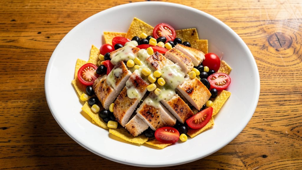 Applebee's Fiesta Salad Recipe: Crunchy Tortilla Strips and Zesty Lime Dressing