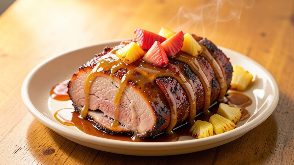 Betty Crocker's Baked Ham Recipe: Glazed Sweetness With Crispy Pineapple Crown