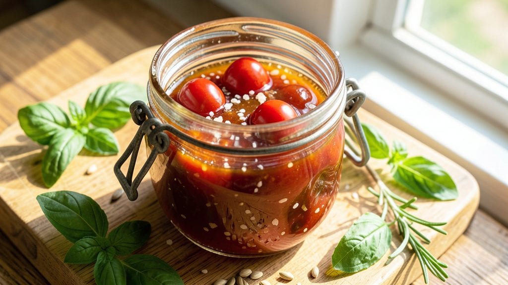 Cherry Tomato Preserves Recipe: Sweet-Tart Jam With Zero Added Sugar