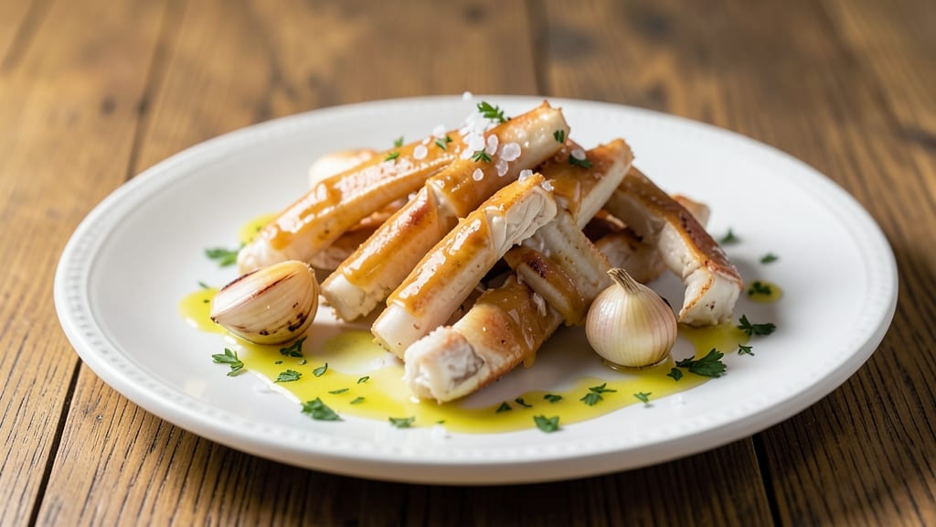 Crab Legs Without Shell Recipe: Buttery Garlic Steamed in 15 Minutes