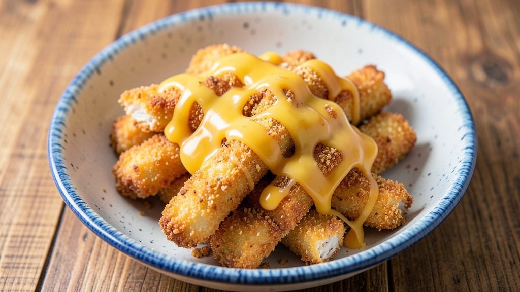 Fish Sticks Recipe: Crispy Cornmeal Crunch With Cheesy Pull-Apart Magic