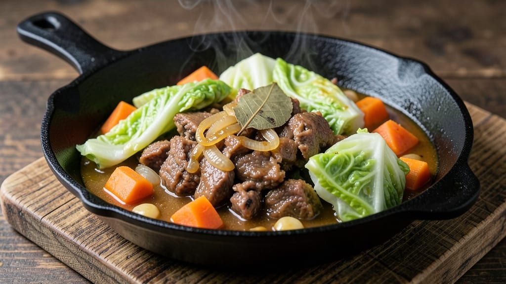 Old Fashioned Canned Corned Beef and Cabbage Recipe: Slow-Simmered Irish Pub Flavor