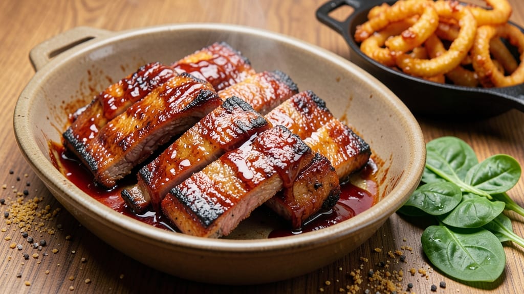 Oven Baked Party Ribs Recipe: Slow-Cooked Sweetness With Caramelized Crust